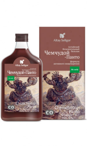 Бальзам на меду ЧЕМЧУДОЙ-ПАНТО – формула активного пищеварения 250 мл