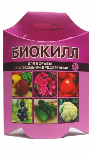 БИОКИЛЛ 24 мл &mdash; Для борьбы с насекомыми-вредителями!